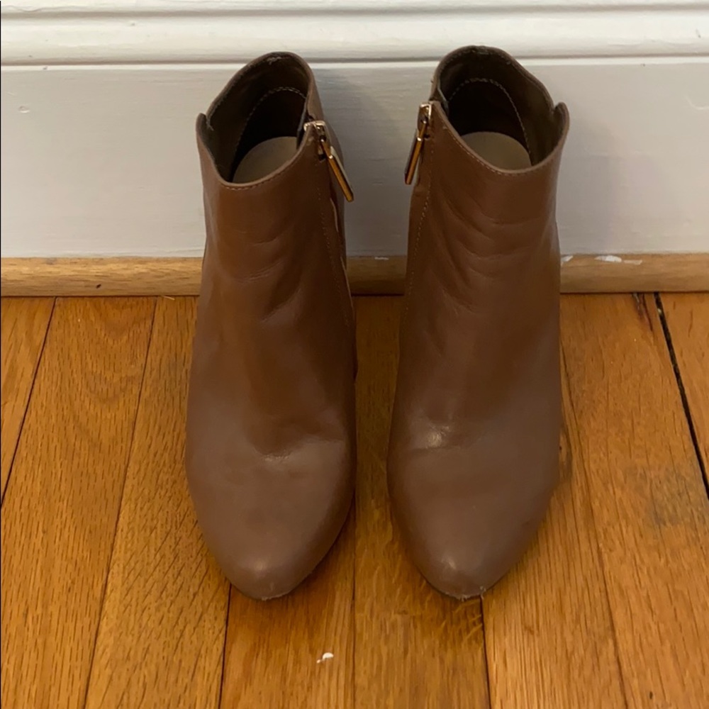 Banana Republic Brown Heeled Booties